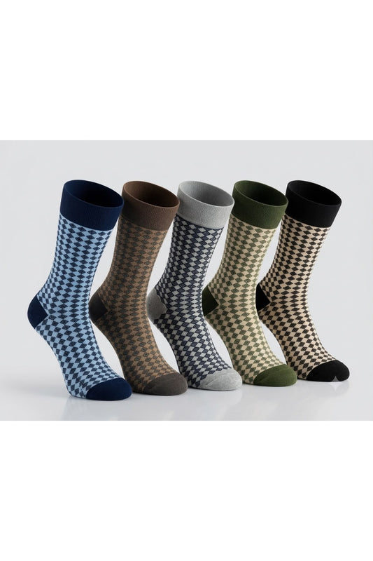 Alpha Crew Length Antibacterial socks for men