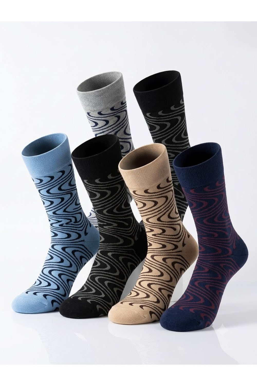 Sigma Crew Length Antibacterial socks for men