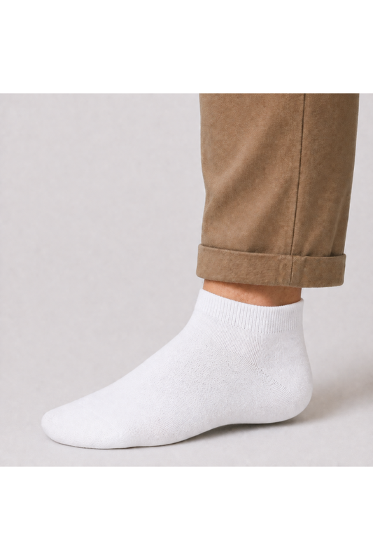 White Socks Ankle For Men